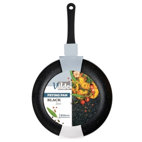 Orion Patelnia Granitowa 26 cm Black Line Indukcja Gaz Non-stick VILDE