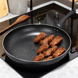 Orion Patelnia Granitowa 32 cm Black Line Indukcja Gaz Non-stick VILDE