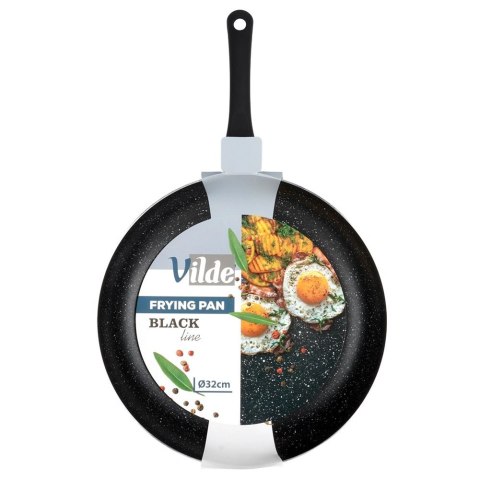 Orion Patelnia Granitowa 32 cm Black Line Indukcja Gaz Non-stick VILDE
