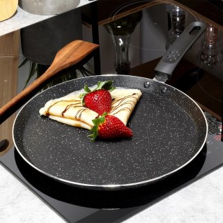 Orion Patelnia do Naleśników 28 cm Granitowa Indukcja Basic Line VILDE
