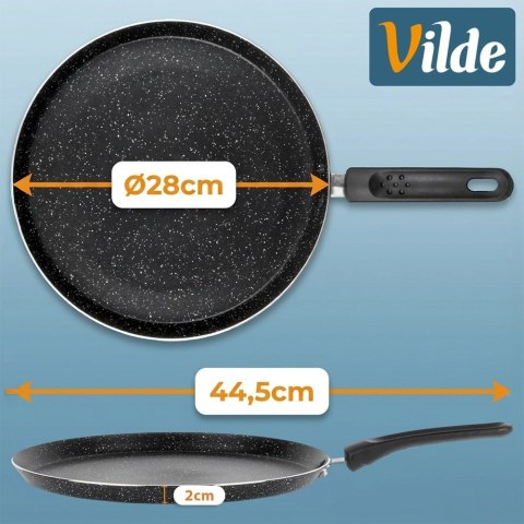 Orion Patelnia do Naleśników 28 cm Granitowa Indukcja Basic Line VILDE