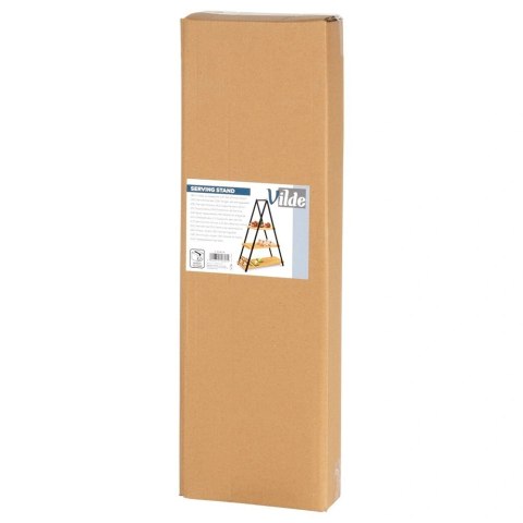Orion Patera 3-poziomowa Prostokątna Bambusowa 53 cm VILDE na Owoce