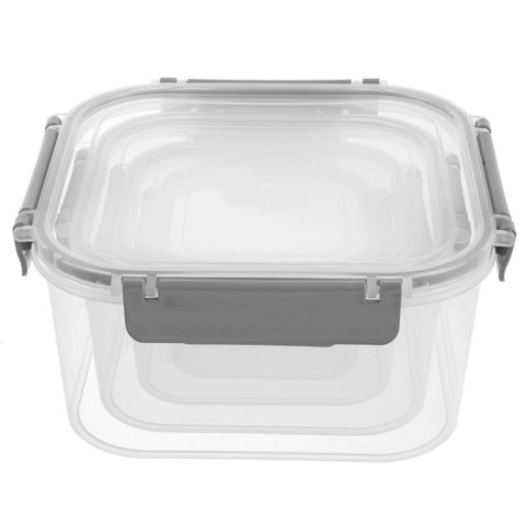 Orion Pojemniki Zestaw 4 szt. Kwadrat Szczelny ORION Zmywarka/Mikrofala 2,9 L