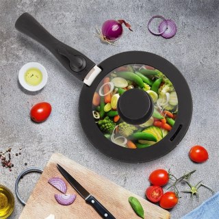 Orion Pokrywka Szklana Borokrzemowa z Silikonowym Rantem 16 cm ORION