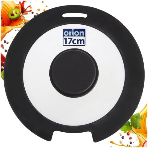 Orion Pokrywka Szklana Borokrzemowa z Silikonowym Rantem 16 cm ORION