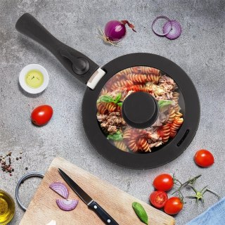 Orion Pokrywka Szklana Borokrzemowa z Silikonowym Rantem 18 cm ORION