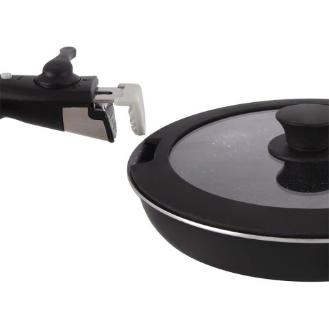 Orion Pokrywka Szklana Borokrzemowa z Silikonowym Rantem 26 cm ORION