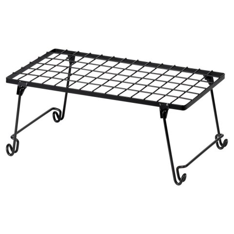 Orion Półka Wkład do Szafki Kuchennej Składana Metal Loft 36 cm Czarna