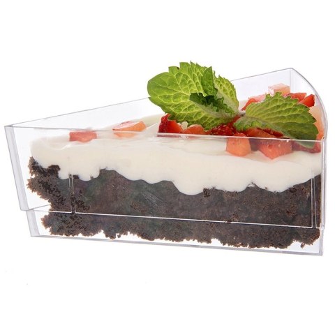 Orion Pucharki Trójkątne 160ml Zestaw 4 szt. do Deserów i Ciast ORION Party