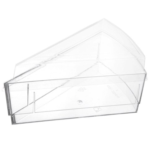 Orion Pucharki Trójkątne z Pokrywkami 160ml Zestaw 4 szt. ORION Finger Food
