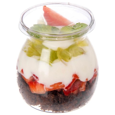 Orion Pucharki z Pokrywkami 160ml Zestaw 6 szt. do Monoporcji i Deserów