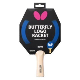 Butterfly Rakietka Paletka do Tenisa Stołowego Ping Ponga BUTTERFLY Logo Blue