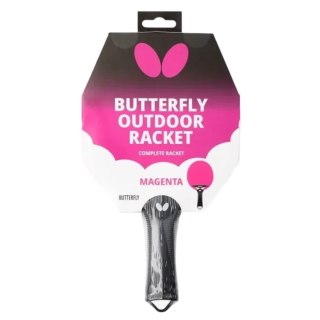 Tamasu Butterfly Europa GmbH Rakietka Paletka do Tenisa Stołowego Ping Ponga BUTTERFLY Outdoor Magenta