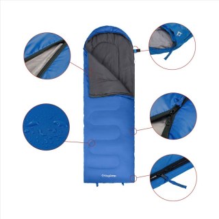 Master Śpiwór Klasyczny z Kapturem Outdoor KING CAMP Oasis 250 Niebieski