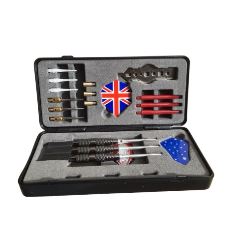 Master Zestaw Lotki Rzutki Pudełko Prezentowe MASTER Black and Silver 16 g