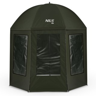NC4701 PARASOL WĘDKARSKI Z PEŁNĄ OSŁONĄ NILS CAMP