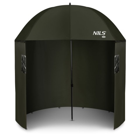 NC4702 PARASOL WĘDKARSKI Z BOCZNĄ OSŁONĄ NILS CAMP