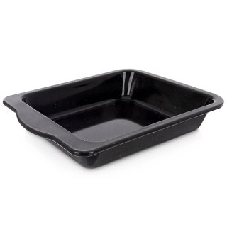 Orion Blacha do Pieczenia Emaliowana Prostokątna Głęboka ORION 36x26x5 cm