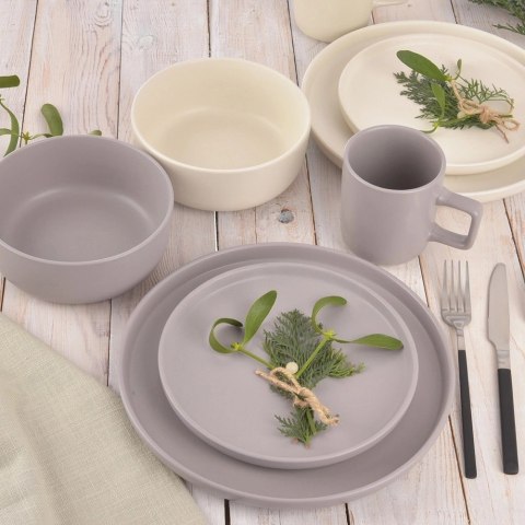 Orion Miseczka Miska Ceramiczna Szara do Zmywarki ORION SKANDI 16 cm, 830 ml