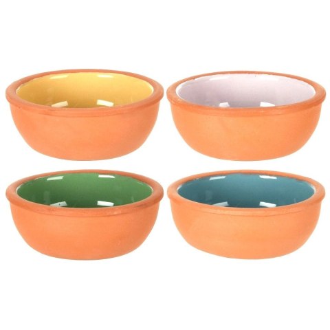 Orion Miseczki do Zapiekania Ceramiczne 150 ml Kolorowe Tapas Zestaw 4 szt.