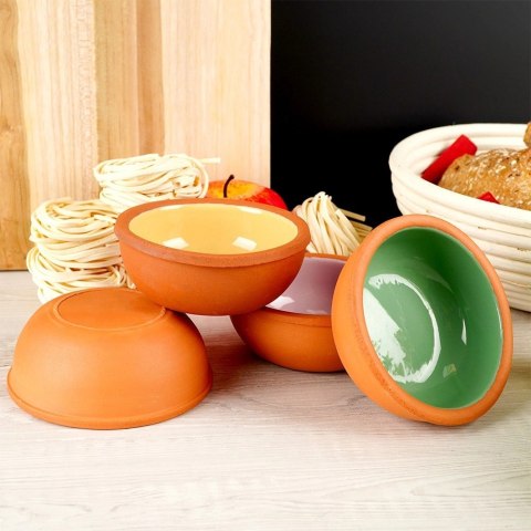 Orion Miseczki do Zapiekania Ceramiczne 150 ml Kolorowe Tapas Zestaw 4 szt.