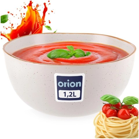 Orion Miska ceramiczna beżowa 18 cm, 1,2 l