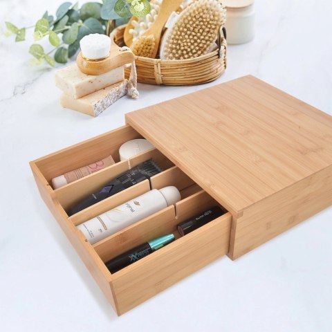 Orion Organizer Pojemnik na Kapsułki do Kawy Drewniany ORION 31,5x30x10 cm