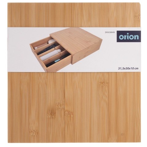 Orion Organizer Pojemnik na Kapsułki do Kawy Drewniany ORION 31,5x30x10 cm