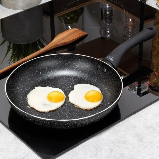 Orion Patelnia Granitowa 24 cm Black Line Indukcja Gaz Non-stick VILDE