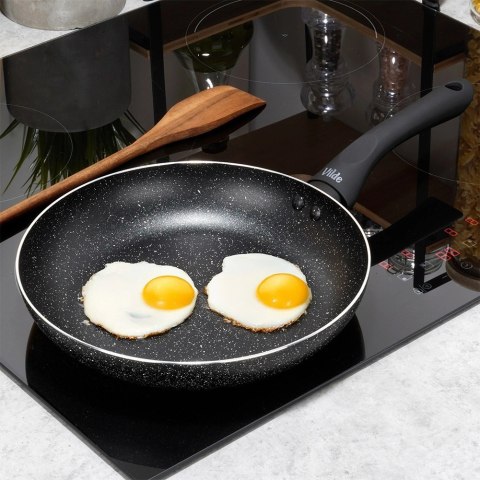 Orion Patelnia Granitowa 24 cm Black Line Indukcja Gaz Non-stick VILDE