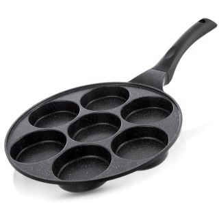 Orion Patelnia do Jajek Granitowa Nieprzywierająca 7 Otworów ORION GRANDE 27 cm