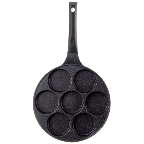Orion Patelnia do Jajek Granitowa Nieprzywierająca 7 Otworów ORION GRANDE 27 cm