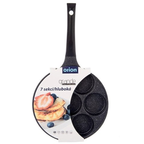 Orion Patelnia do Jajek Granitowa Nieprzywierająca 7 Otworów ORION GRANDE 27 cm