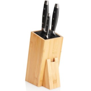 Orion Stojak na noże bambusowy 10,5x16,5x24,5 cm