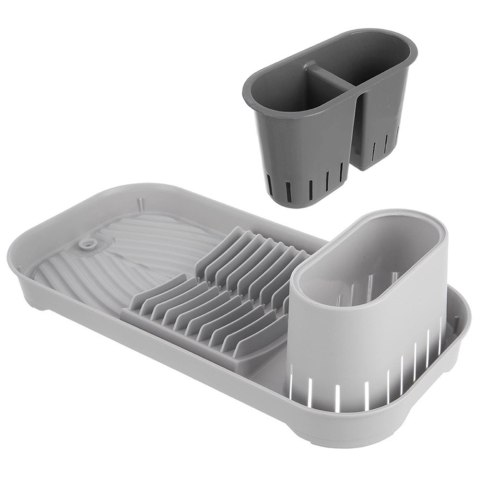 Orion Suszarka Ociekacz na Naczynia Szara Kompaktowa ORION 39x19,5x11 cm