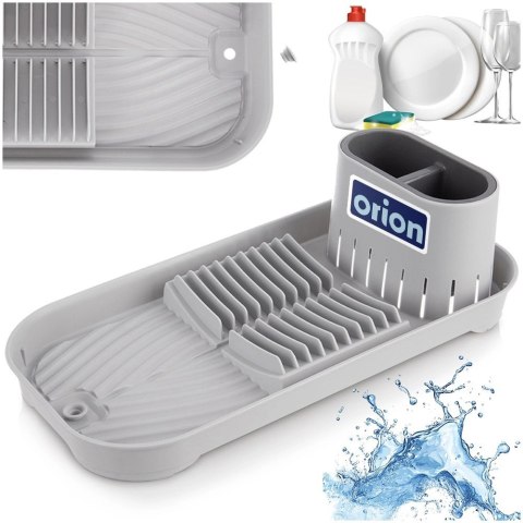 Orion Suszarka Ociekacz na Naczynia Szara Kompaktowa ORION 39x19,5x11 cm