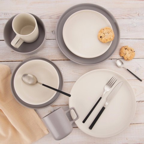 Orion Talerz Obiadowy Płytki Ceramiczny Kremowy ORION SKANDI 26,5 cm