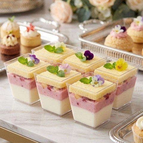 Grupa Orion Sp. z o.o. Zestaw 6 szt. Pucharków 180ml do Finger Food i Przekąsek ORION Desery
