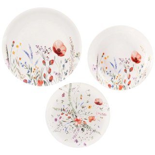 Orion Zestaw Talerzy Porcelanowych 18 el. ORION Maki 6 os. Zmywarka Mikrofala