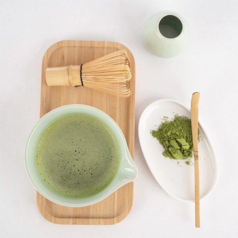 Orion Zestaw do Matchy Matcha Ceremonia 4 el Miska Miotełka Bambus