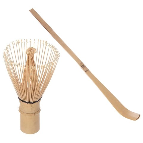 Orion Zestaw do Matchy Matcha Ceremonia 4 el Miska Miotełka Bambus