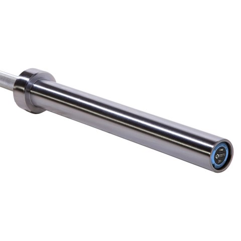 GO900 GRYF OLIMPIJSKI 220 CM HMS PREMIUM + ZG1500 SILVER ZACISKI LOCK JAW (2 szt)