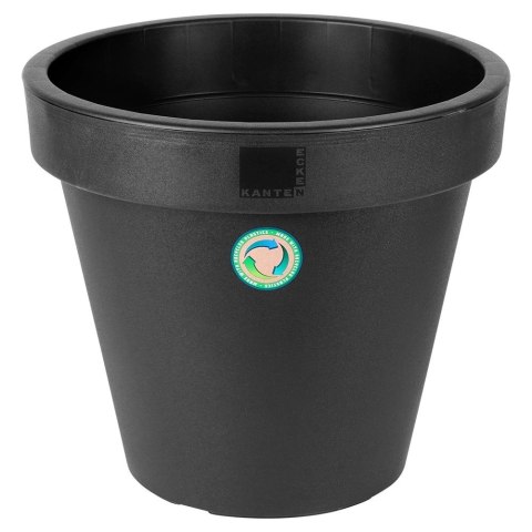 Grupa Orion Sp. z o.o. Doniczka ogrodowa plastikowa czarna okrągła 48 cm