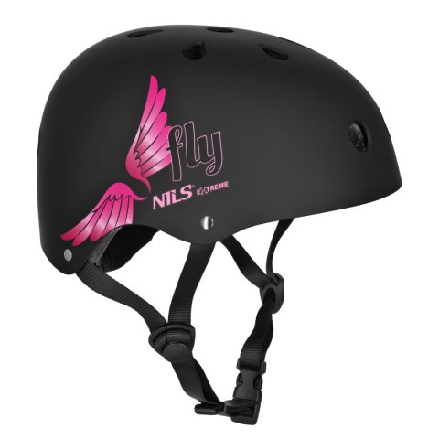 MTW001 FLY KASK RÓŻOWY M(55-58CM) NILS EXTREME