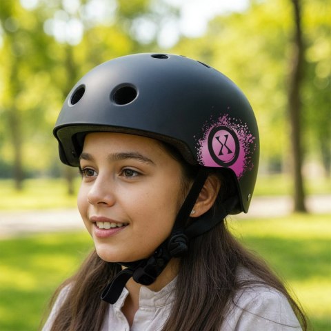 MTW001 FLY KASK RÓŻOWY M(55-58CM) NILS EXTREME