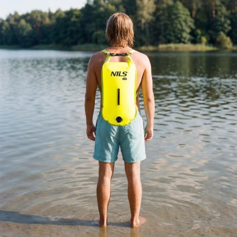 NC1772 DMUCHANA BOJKA DO PŁYWANIA 28L ŻÓŁTA NILS CAMP