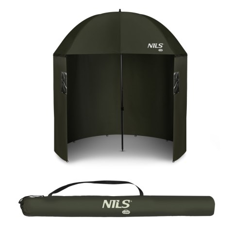 NC4702 PARASOL WĘDKARSKI Z BOCZNĄ OSŁONĄ NILS CAMP