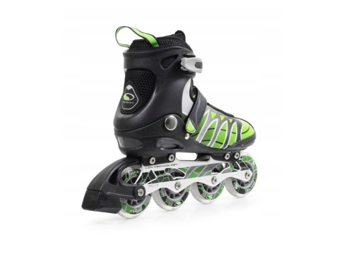 Łyżworolki zielono-czarne 39 SMJ Sport MZS101G