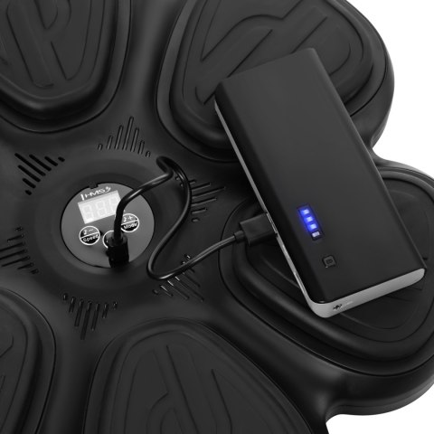 TB12 ELEKTRONICZNA TARCZA BOKSERSKA BLUETOOTH Z MUZYKĄ I RĘKAWICAMI HMS