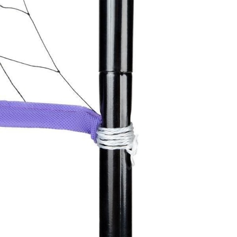 Zestaw SIATKA DO BADMINTONA 620x65cm + RINGO OBRĘCZ SPORTOWA GUMOWA SMJ SPORT